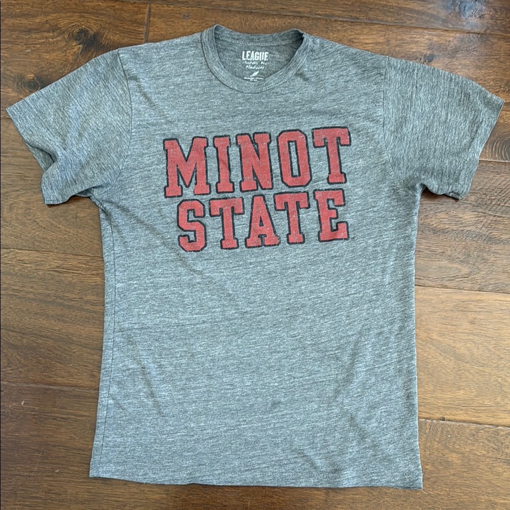 Free League Gray Minot State Women’s T-Shirt